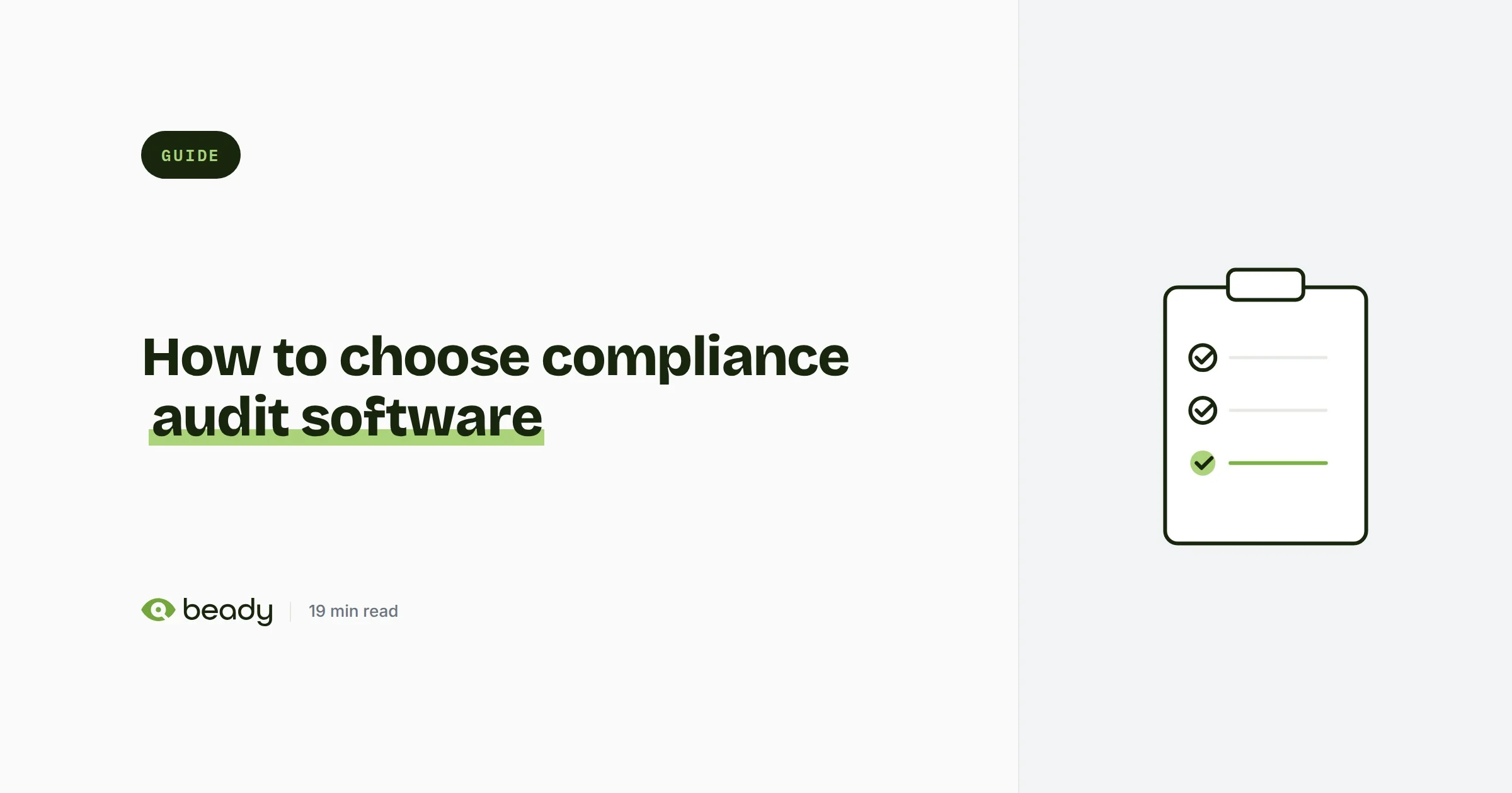 Cover illustration for the article “How to choose compliance audit software: a buyer’s guide”