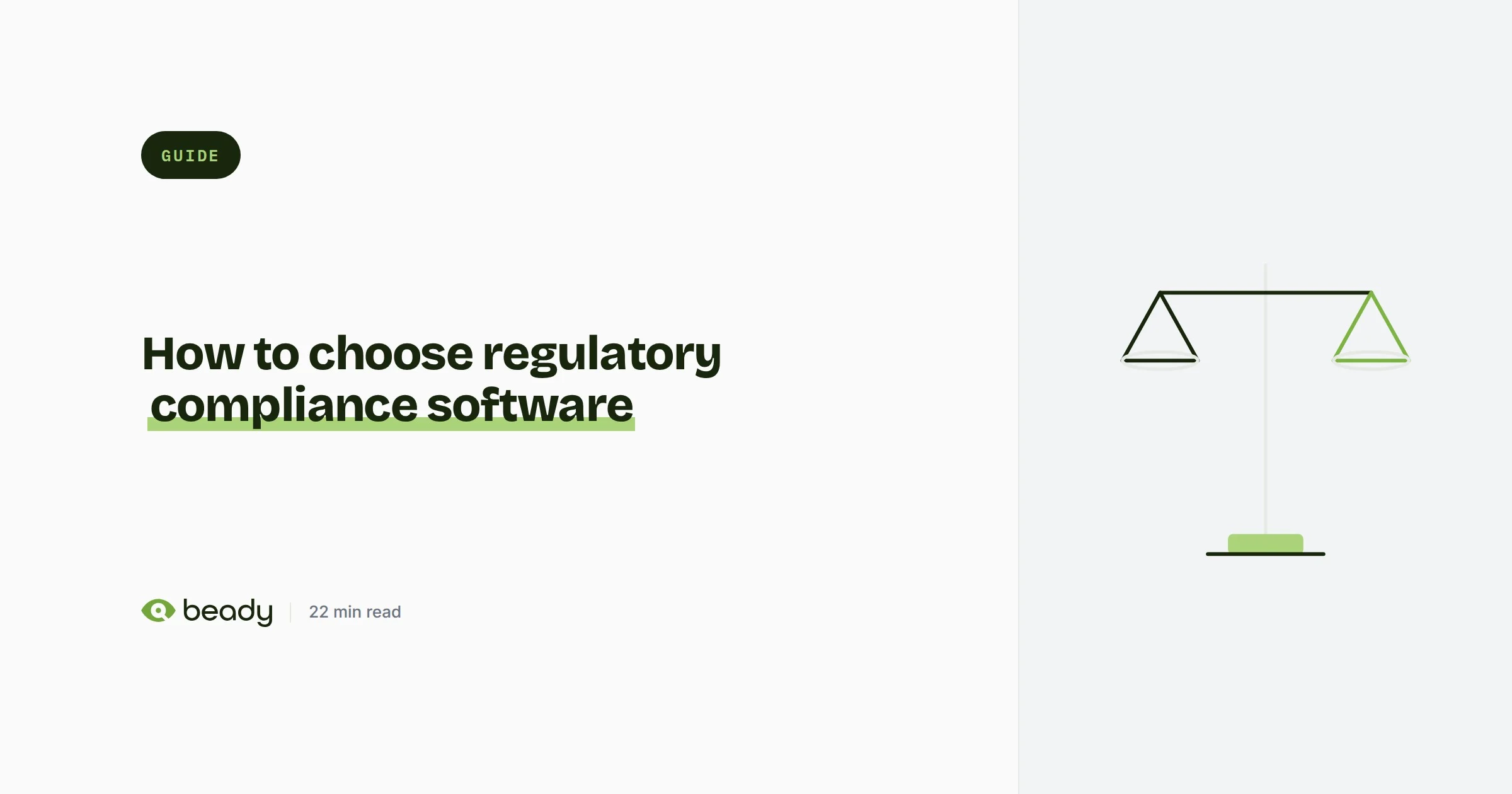 Cover illustration for the article “How to choose the best regulatory compliance software: a buyer’s guide”