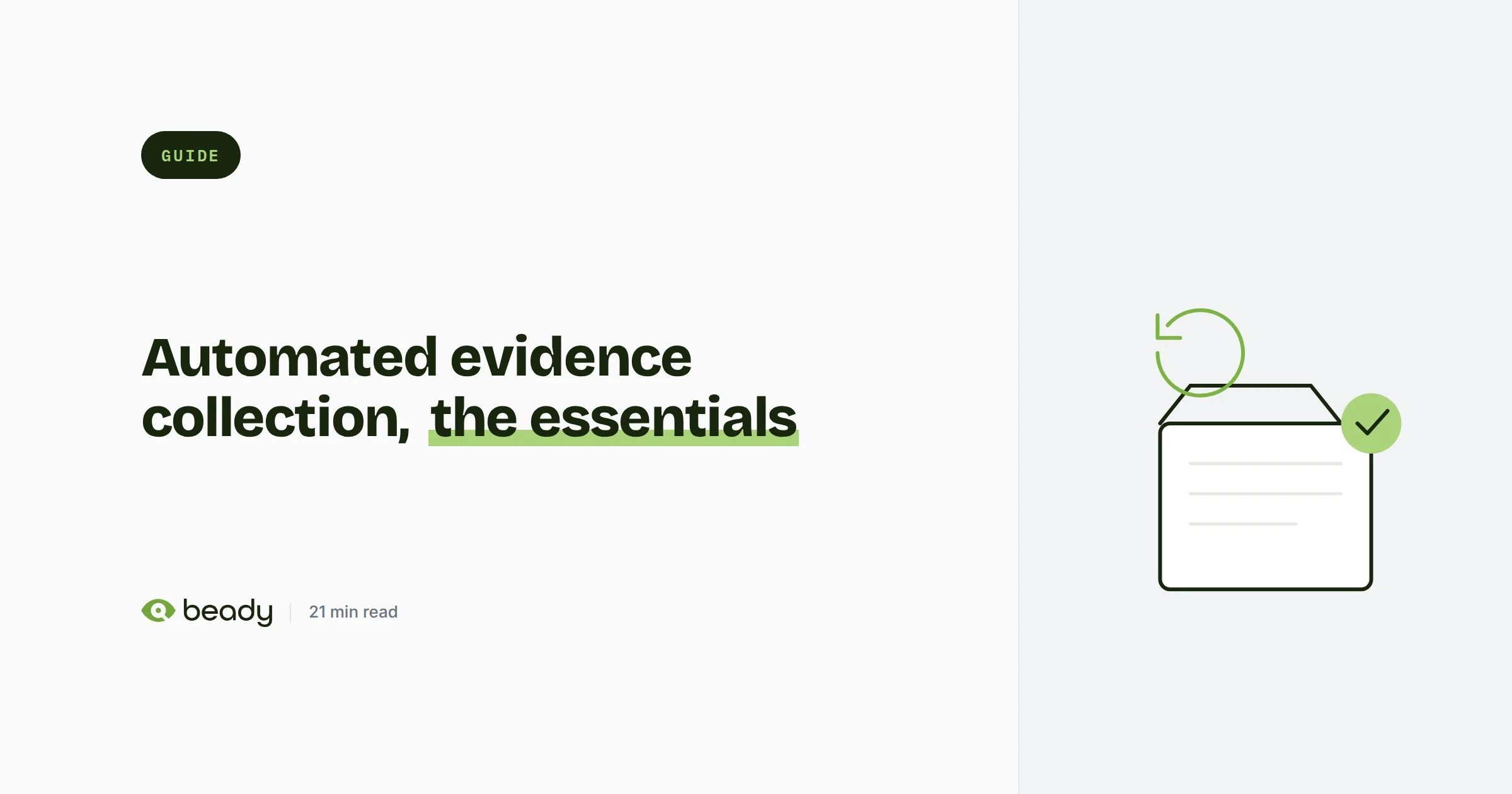 Cover illustration for the article “Automated evidence collection for compliance: all you need to know”