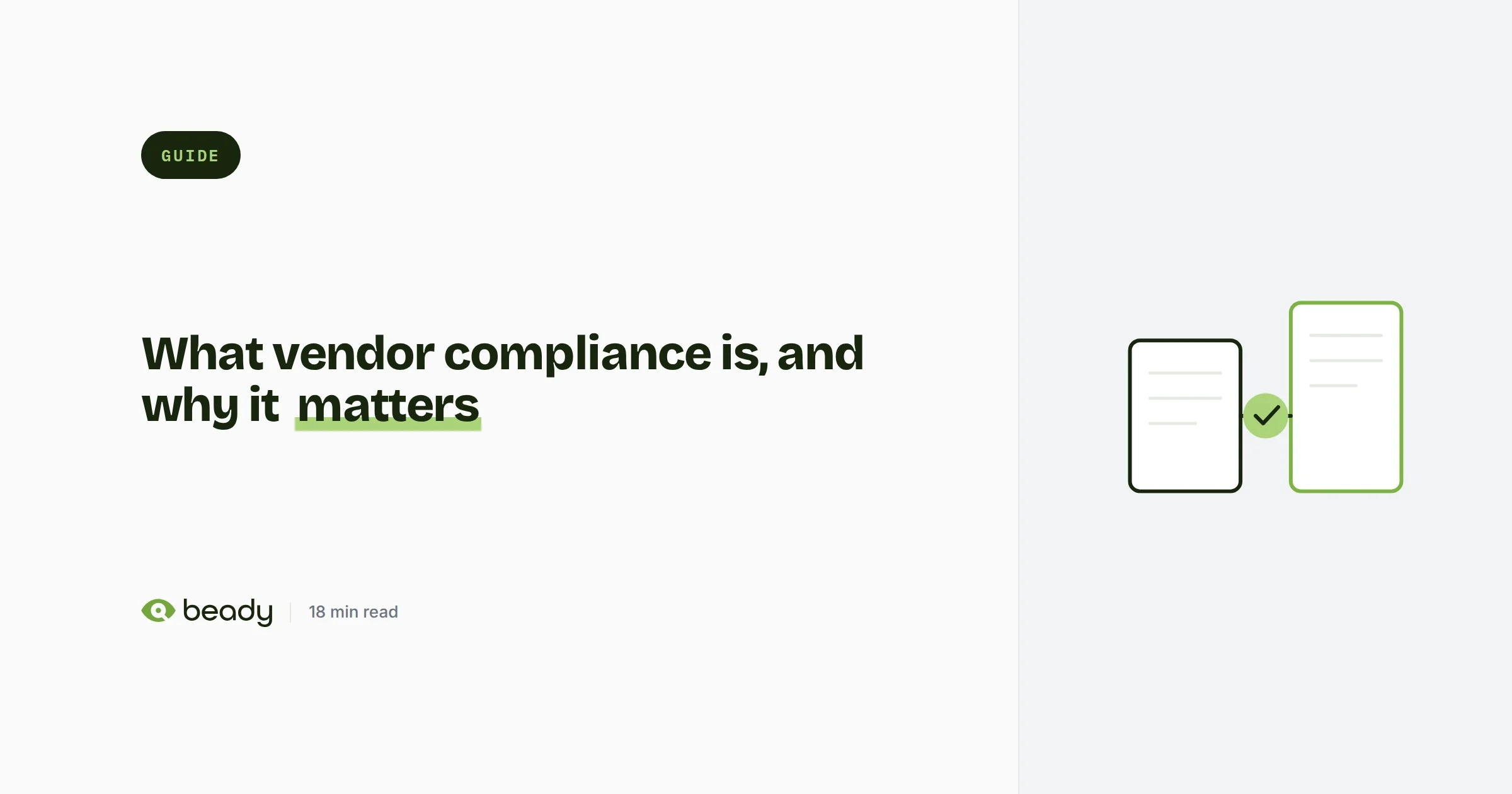 Cover illustration for the article “What is vendor compliance, and why does it matter?”