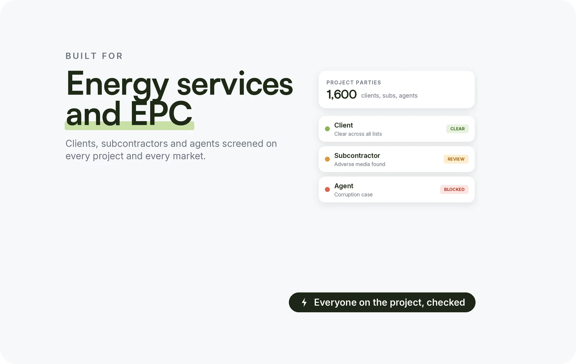 Energy Services and EPC illustration