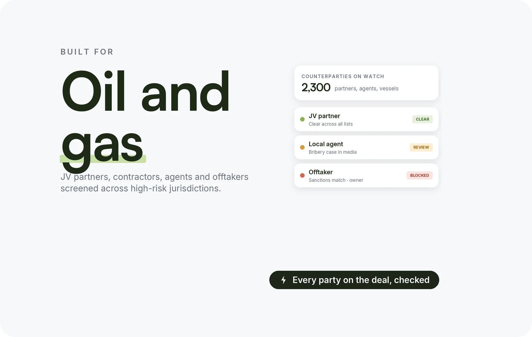 Oil and Gas illustration