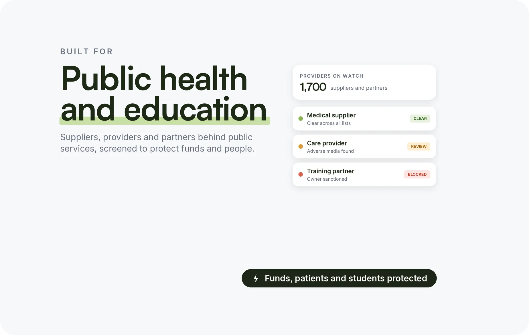 Public Health and Education illustration