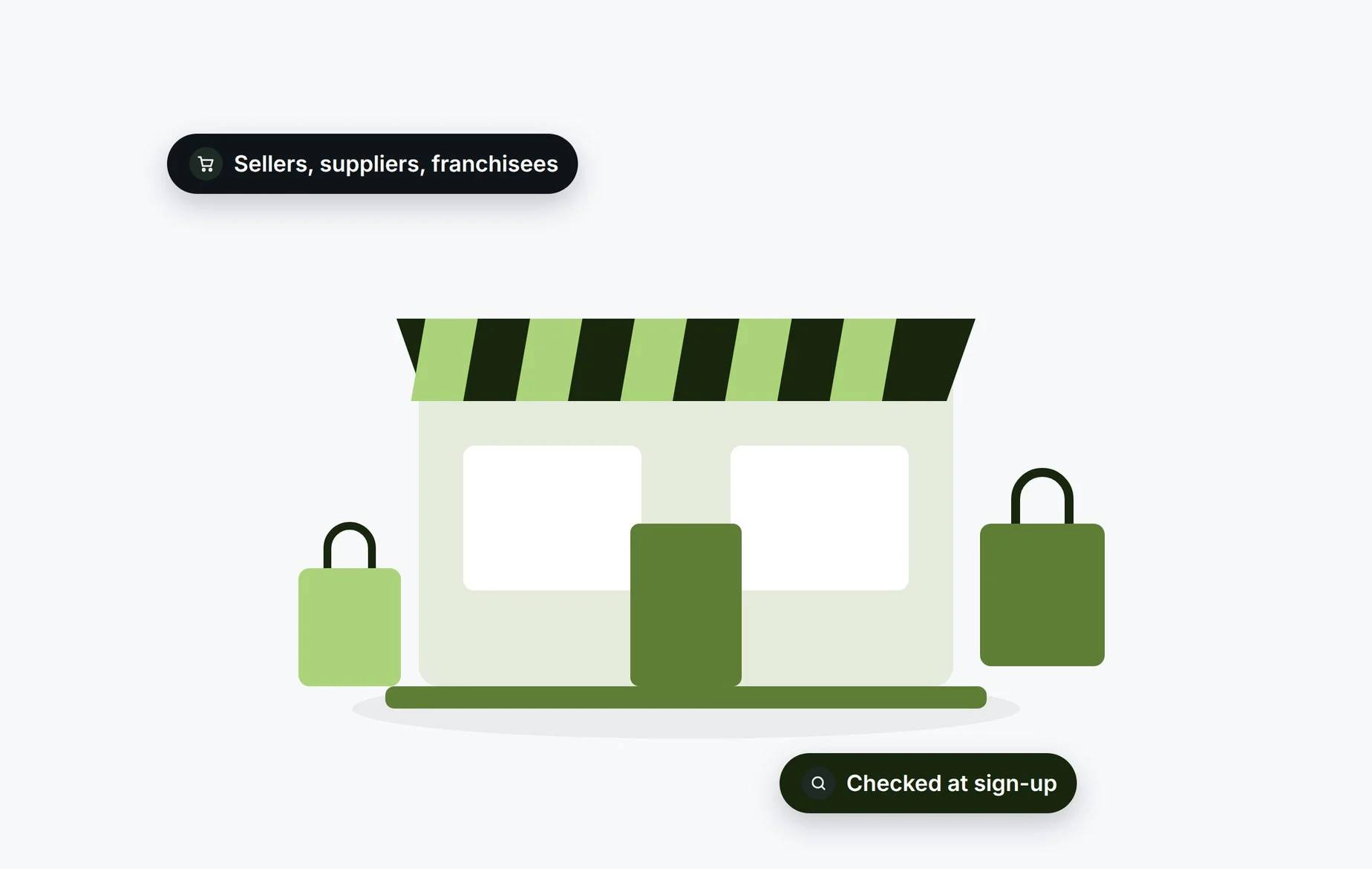 Retail industry illustration
