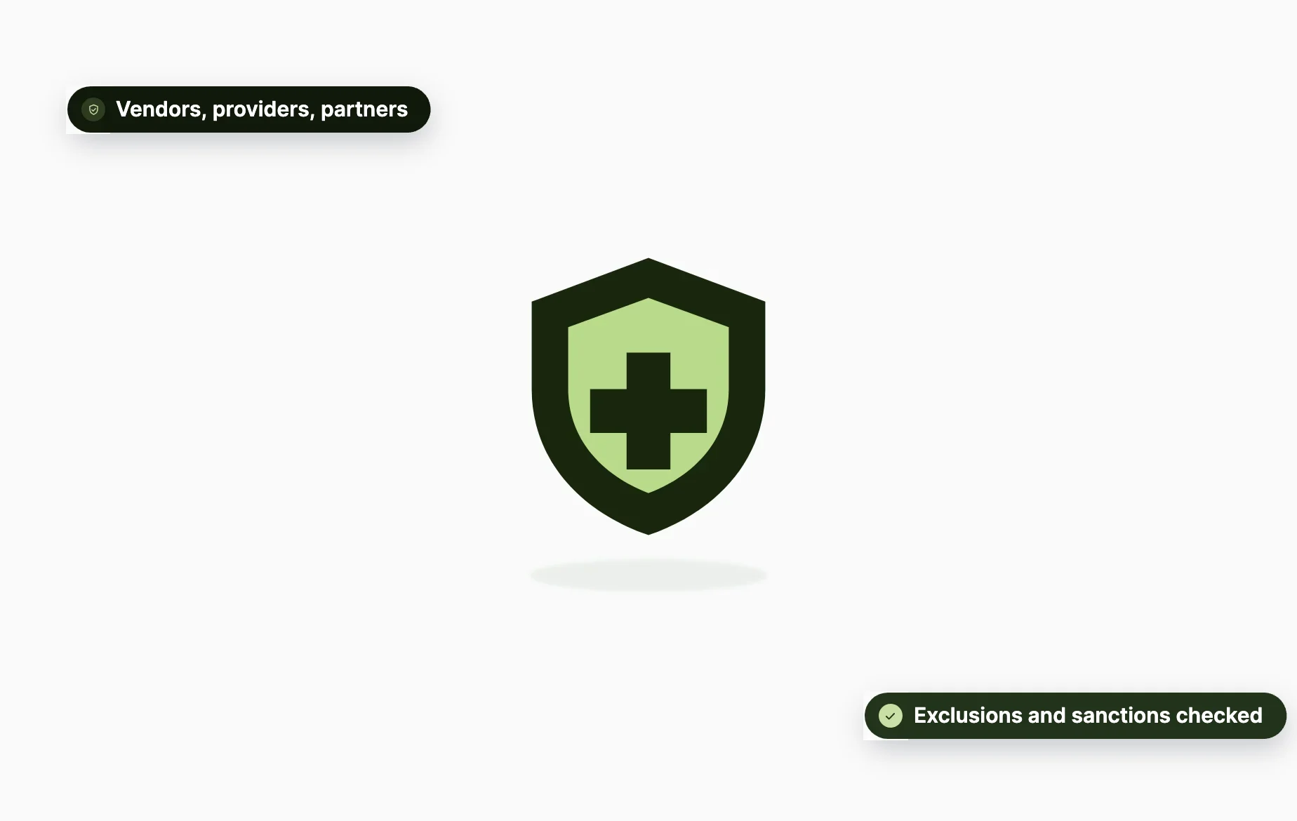 Healthcare in mid-size companies: vendors, providers, partners, exclusions and sanctions checked