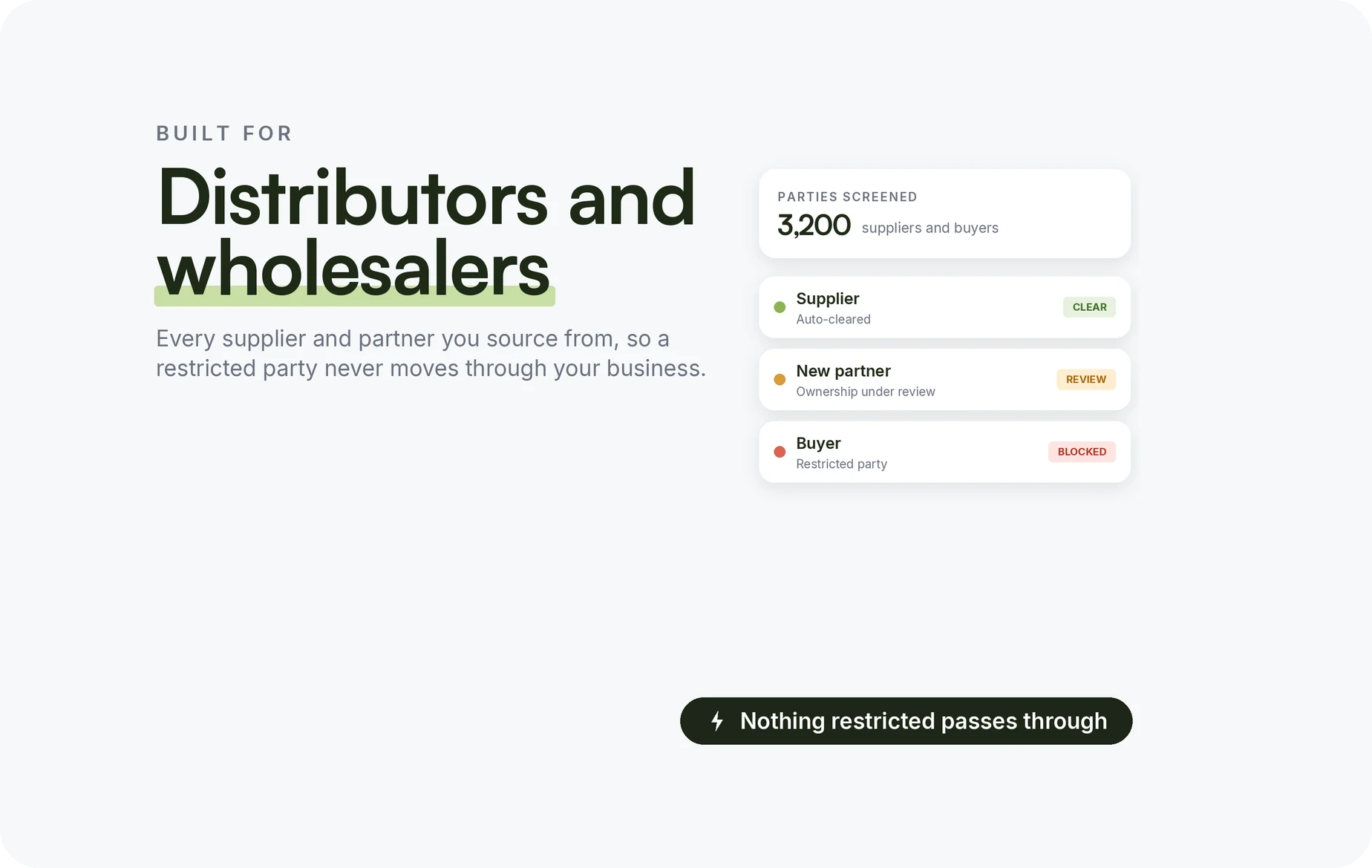 Distributors and Wholesalers illustration