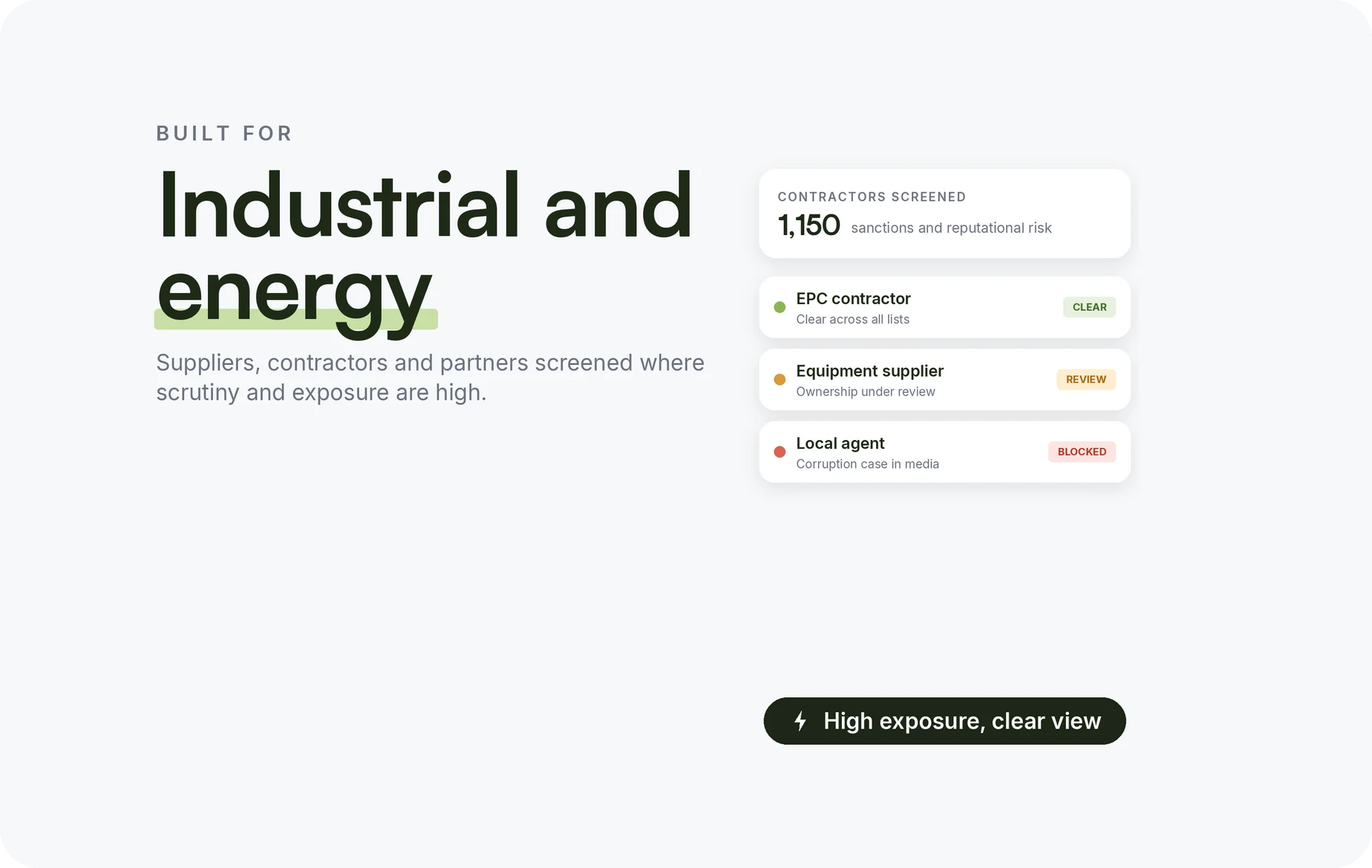 Industrial and Energy illustration