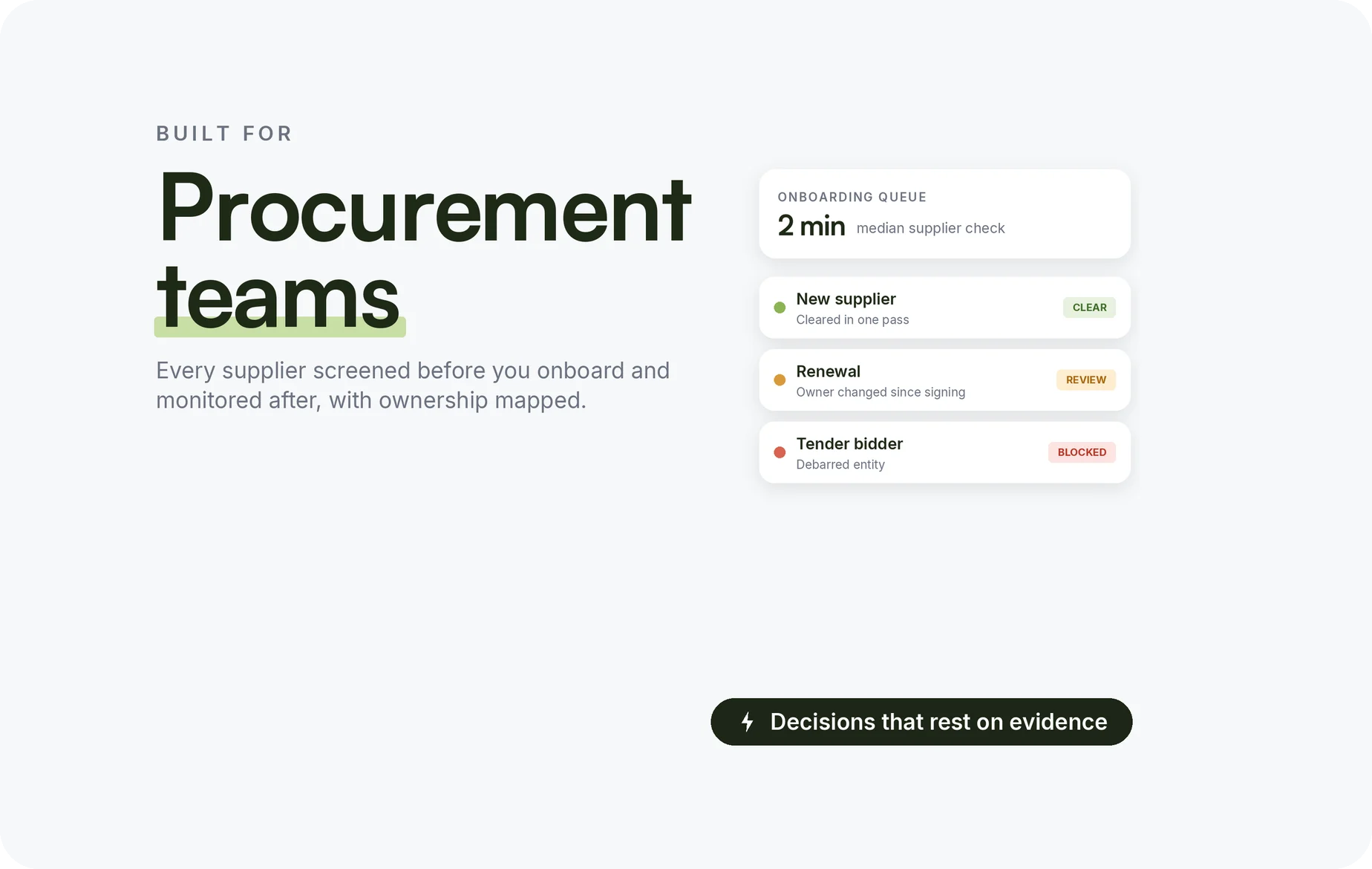 Procurement Teams illustration