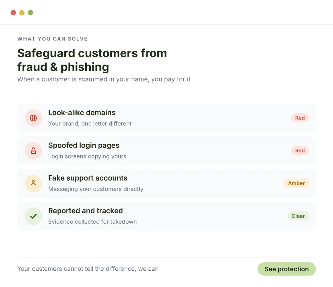 Safeguard Customers From Online Fraud and Phishing