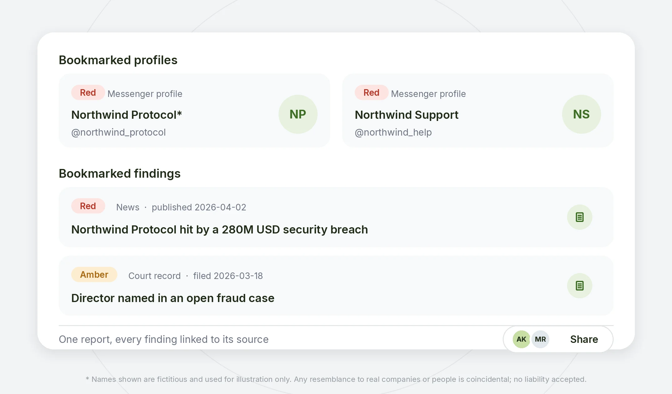 Report Consolidation