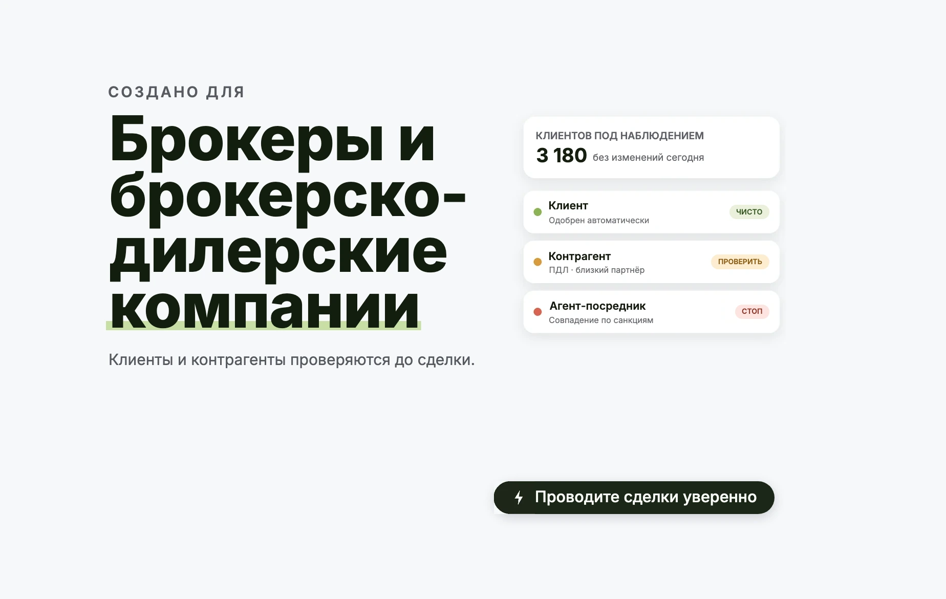 Брокеры и брокерско-дилерские компании